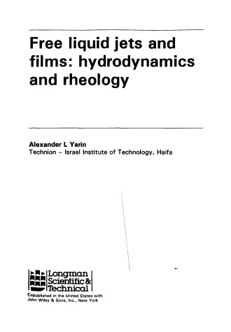 Cover of Free Liquid Jets and Films