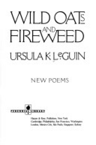 Cover of Wild Oats and Fireweed