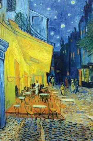 Cover of Vincent Van Gogh Cafe Terrace at Night - Dot Grid Journal