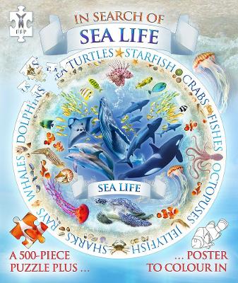 Book cover for In Search of Sea Life Jigsaw and Poster
