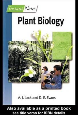 Book cover for Instant Notes Plant Biology