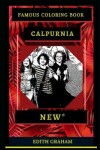 Book cover for Calpurnia Famous Coloring Book
