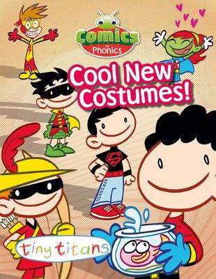 Book cover for T334A MF Comics for Phonics Cool New Costumes 6-pack Blue B Set 18
