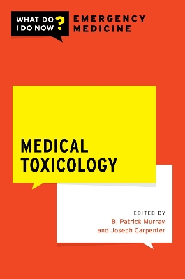 Book cover for Medical Toxicology