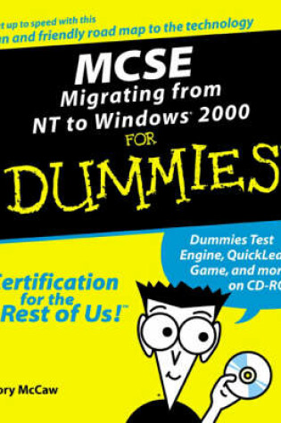 Cover of MCSE Migrating from Windows NT 4 to Windows 2000 For Dummies