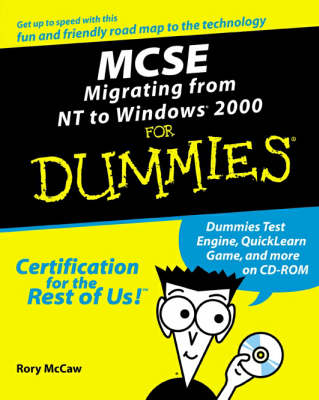 Book cover for MCSE Migrating from Windows NT 4 to Windows 2000 For Dummies