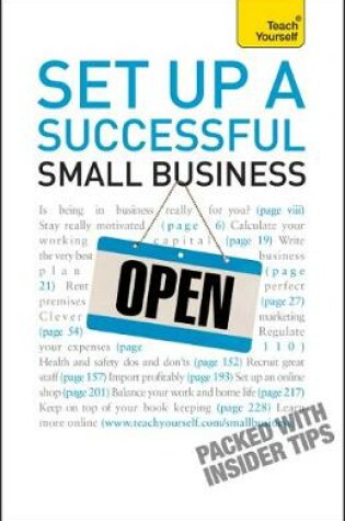 Cover of Set Up A Successful Small Business: Teach Yourself