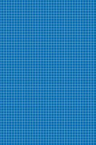 Cover of Graph Paper Notebook - Quad Rule - 8.5 X 11 - Cobalt Blue 101