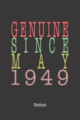 Cover of Genuine Since May 1949