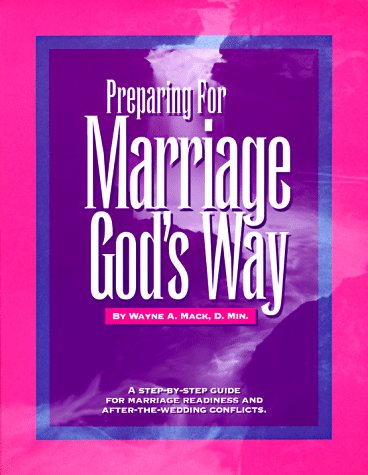 Book cover for Preparing for Marriage God's Way