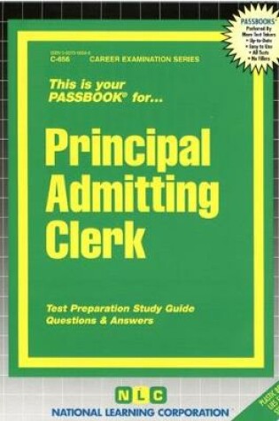 Cover of Principal Admitting Clerk