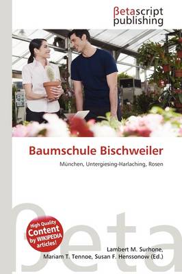 Cover of Baumschule Bischweiler