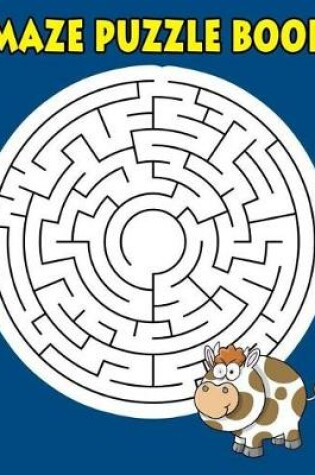 Cover of Maze Puzzle Book