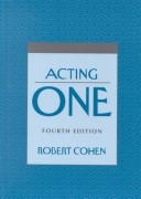 Book cover for Acting One