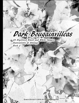 Book cover for Dark Bougainvilleas 24 Digitized Black and White Images Surrealistic & Strange Book 2