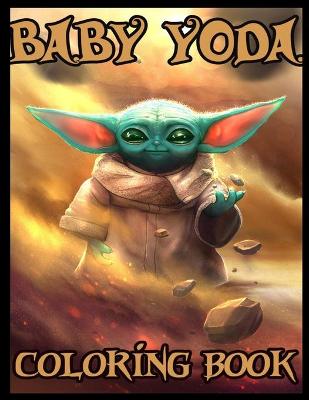 Cover of Baby Yoda Coloring Book
