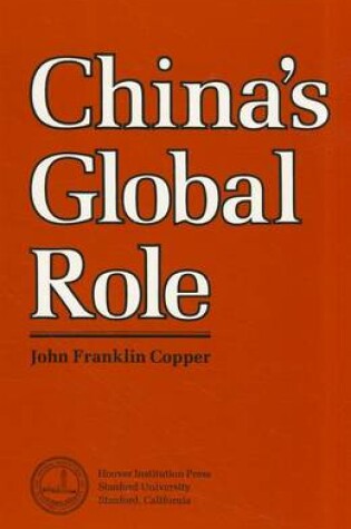 Cover of China's Global Role