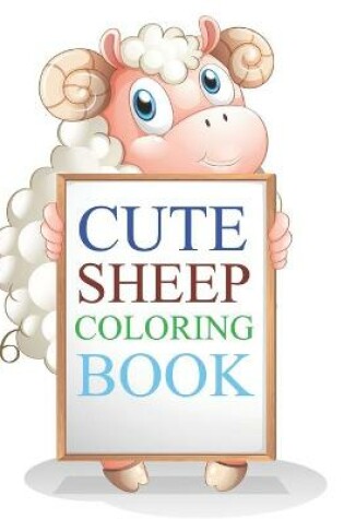 Cover of Cute Sheep Coloring Book