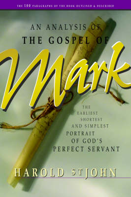Book cover for An Analysis of the Gospel of Mark