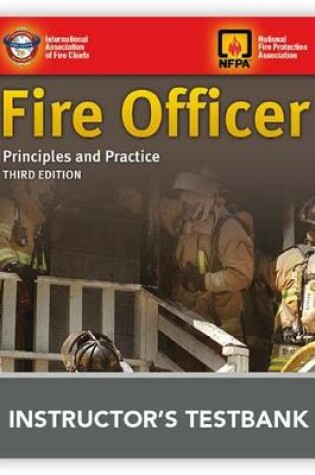 Cover of Fire Officer: Principles And Practice Instructor's Test Bank