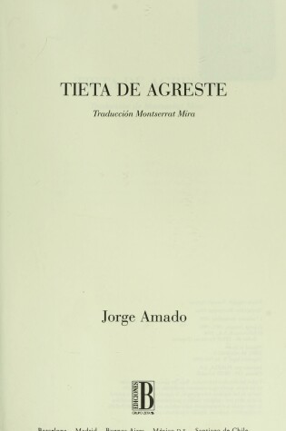 Cover of Tieta de Agreste