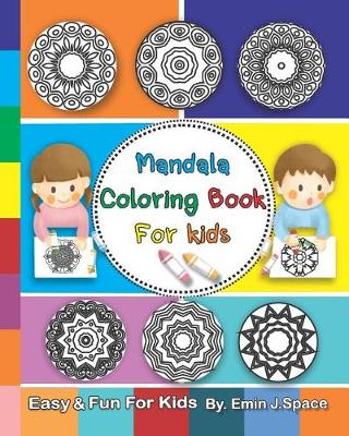 Book cover for Mandala Coloring Book For kids