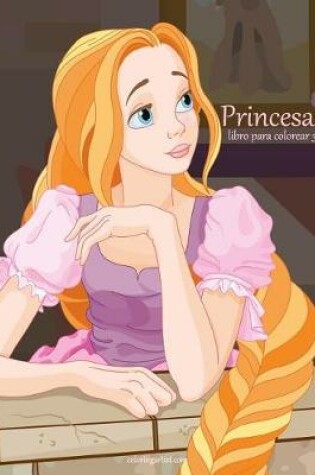 Cover of Princesas libro para colorear 3