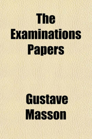 Cover of The Examinations Papers
