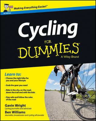 Book cover for Cycling For Dummies - UK