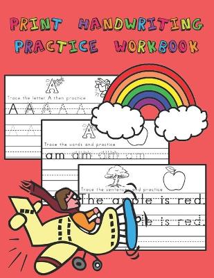 Book cover for Print Handwriting Practice Workbook