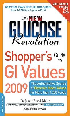 Book cover for The New Glucose Revolution Shopper's Guide to GI Values