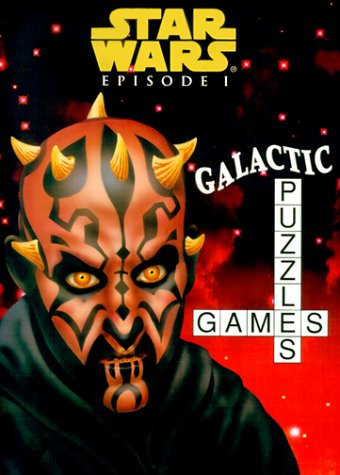 Book cover for Star Wars Episode 1: Galactic Puzzles & Games