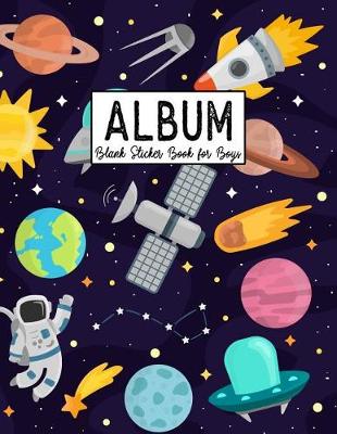 Book cover for Album Blank Sticker Book for Boys