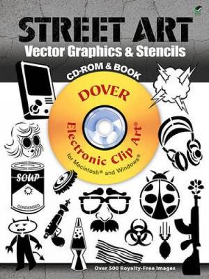 Book cover for Street Art Vector Graphics & Stencils