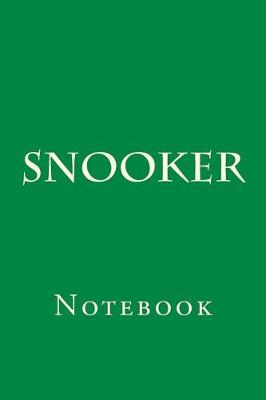 Book cover for Snooker