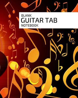 Book cover for Guitar Tab Notebook