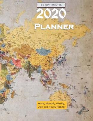 Book cover for World Map Cover Planner 2020