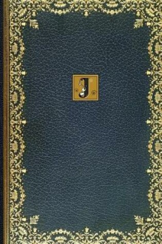 Cover of Golden Teal Monogram J 2018 Planner Diary