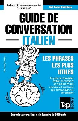Book cover for Guide de conversation Francais-Italien et vocabulaire thematique de 3000 mots