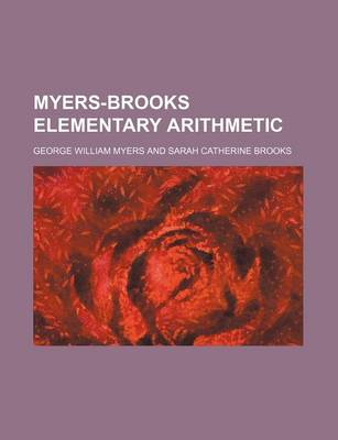 Book cover for Myers-Brooks Elementary Arithmetic