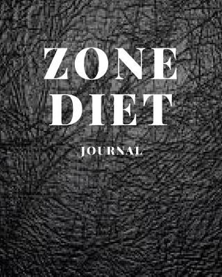 Book cover for Zone Diet Journal