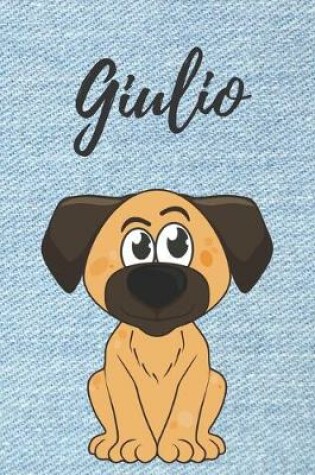 Cover of personalisiertes Notizbuch Hunde / Malbuch / Tagebuch / Journal / DIN A5 / Geschenk Giulio