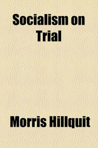 Cover of Socialism on Trial