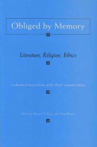 Cover of Obliged By Memory