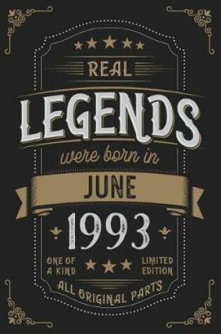 Cover of Real Legends were born in June 1993