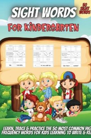 Cover of Sight Words For Kindergarten