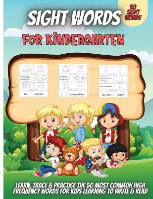 Book cover for Sight Words For Kindergarten