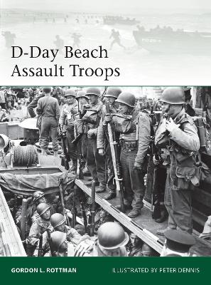 Book cover for D-Day Beach Assault Troops