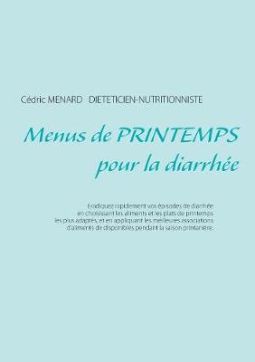 Book cover for Menus de printemps pour la diarrhée