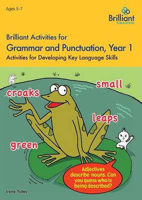 Book cover for Brilliant Activities for Grammar and Punctuation, Year 1 (ebook PDF)